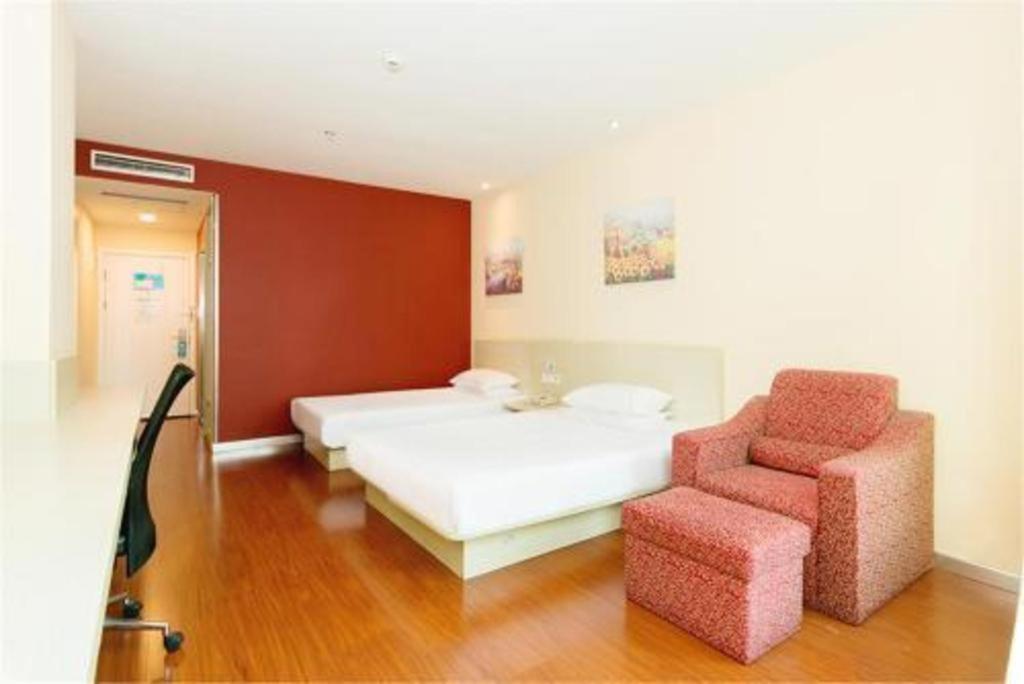 Hanting Hotel Guangzhou Sanyuanli Metro Station Экстерьер фото