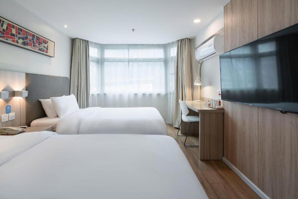 Hanting Hotel Guangzhou Sanyuanli Metro Station Экстерьер фото